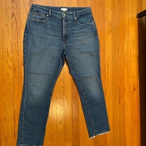 Good American Dark Blue Denim Jeans size 31
